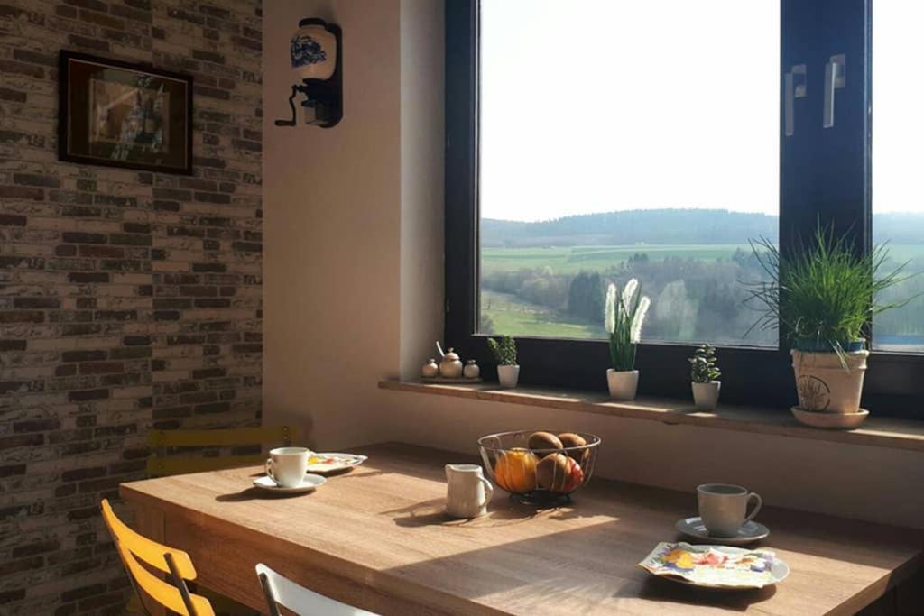 Ferienwohnung Alpaka Blick Schneppenbach Bagian luar foto