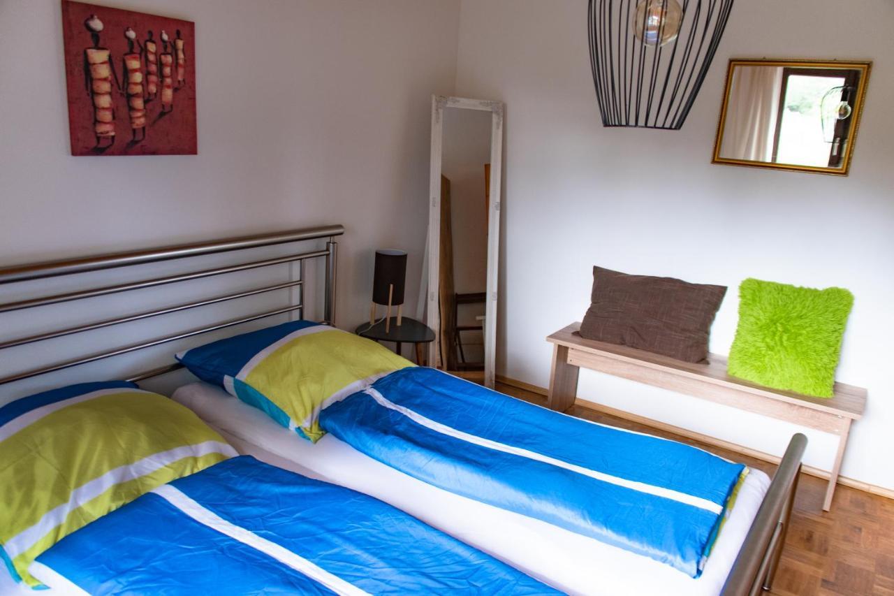 Ferienwohnung Alpaka Blick Schneppenbach Bagian luar foto