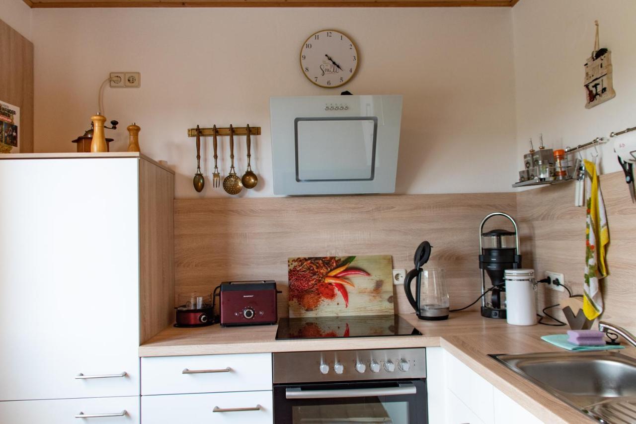 Ferienwohnung Alpaka Blick Schneppenbach Bagian luar foto